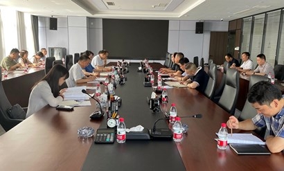 市委党史进建教育第四巡回领导组对好彩客集团党史进建教育进行第二轮督导查抄
